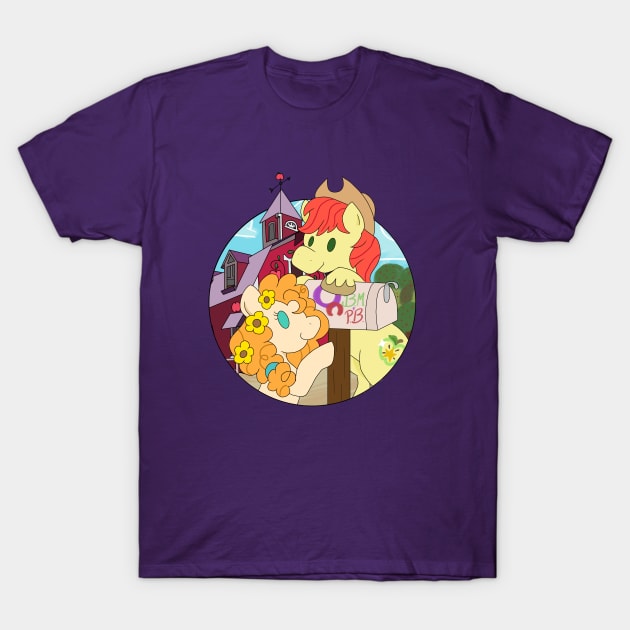 Bright Mac and Pear Butter T-Shirt by AmyNewBlue